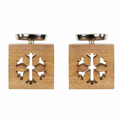 Northlight 4.75" Tealight 2-pc. Candle Holder