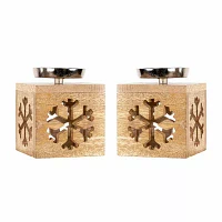 Northlight 4.75" Tealight 2-pc. Candle Holder