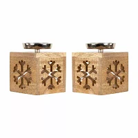 Northlight 4.75" Tealight 2-pc. Candle Holder