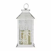 Northlight Led Snowflakes Lantern Candle Holder