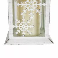 Northlight Led Snowflakes Lantern Candle Holder