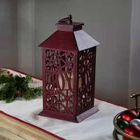 Northlight Snowflakes "Joy" Candle Decorative Lantern