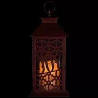 Northlight Snowflakes "Joy" Candle Decorative Lantern