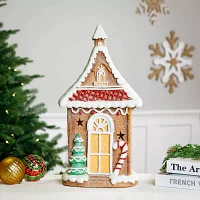 Northlight 18" Led Gingerbread House Lighted Christmas Tabletop Decor