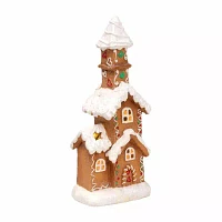 Northlight Led 2-Tier Gingerbread House Lighted Christmas Tabletop Decor