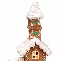 Northlight Led 2-Tier Gingerbread House Lighted Christmas Tabletop Decor