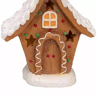 Northlight 7" Led Gingerbread House Lighted Christmas Tabletop Decor