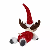 Northlight 12" Plush Moose Christmas Tabletop Decor