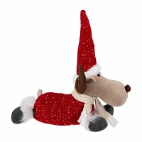 Northlight 12" Plush Moose Christmas Tabletop Decor