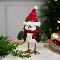 Northlight 9" Led Standing Bird Lighted Christmas Tabletop Decor