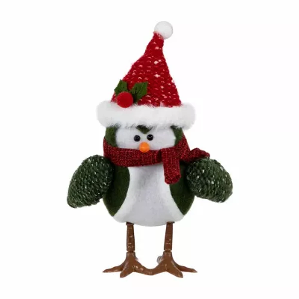 Northlight 9" Led Standing Bird Lighted Christmas Tabletop Decor