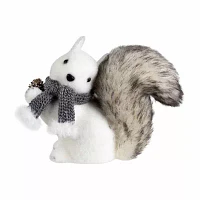 Northlight "8"" Squirrel With Pinecone" Christmas Tabletop Decor