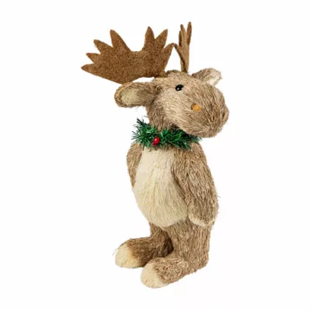 Northlight Woodland Standing Moose Christmas Tabletop Decor