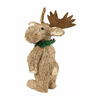 Northlight Woodland Standing Moose Christmas Tabletop Decor