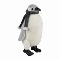 Northlight 11.5" Penguin With Scarf Christmas Tabletop Decor