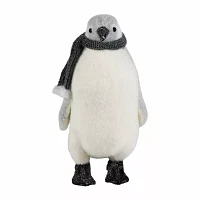 Northlight 11.5" Penguin With Scarf Christmas Tabletop Decor