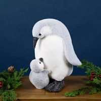 Northlight Mother Penguin With Chick Christmas Tabletop Decor