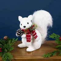 Northlight 9" Squirrel With Pinecone Christmas Tabletop Decor