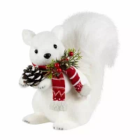 Northlight 9" Squirrel With Pinecone Christmas Tabletop Decor