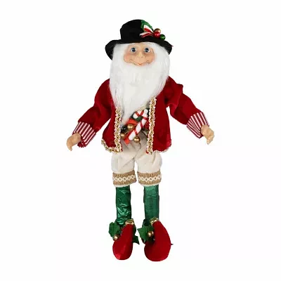 Northlight "14"" Candy Cane Elf" Christmas Tabletop Decor