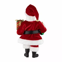 Northlight 14" Santa Elf With Gift Christmas Tabletop Decor