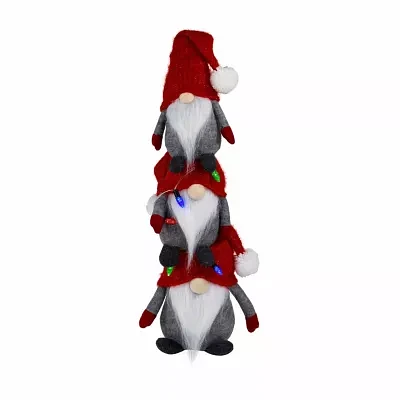 Northlight "26"" Led Stacked" Christmas Gnome