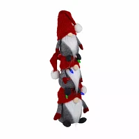 Northlight 26" Led Stacked Christmas Gnome