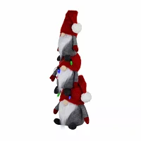 Northlight 26" Led Stacked Christmas Gnome