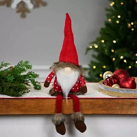 Northlight 22" Plush With Legs Christmas Gnome