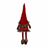 Northlight 22" Plush With Legs Christmas Gnome