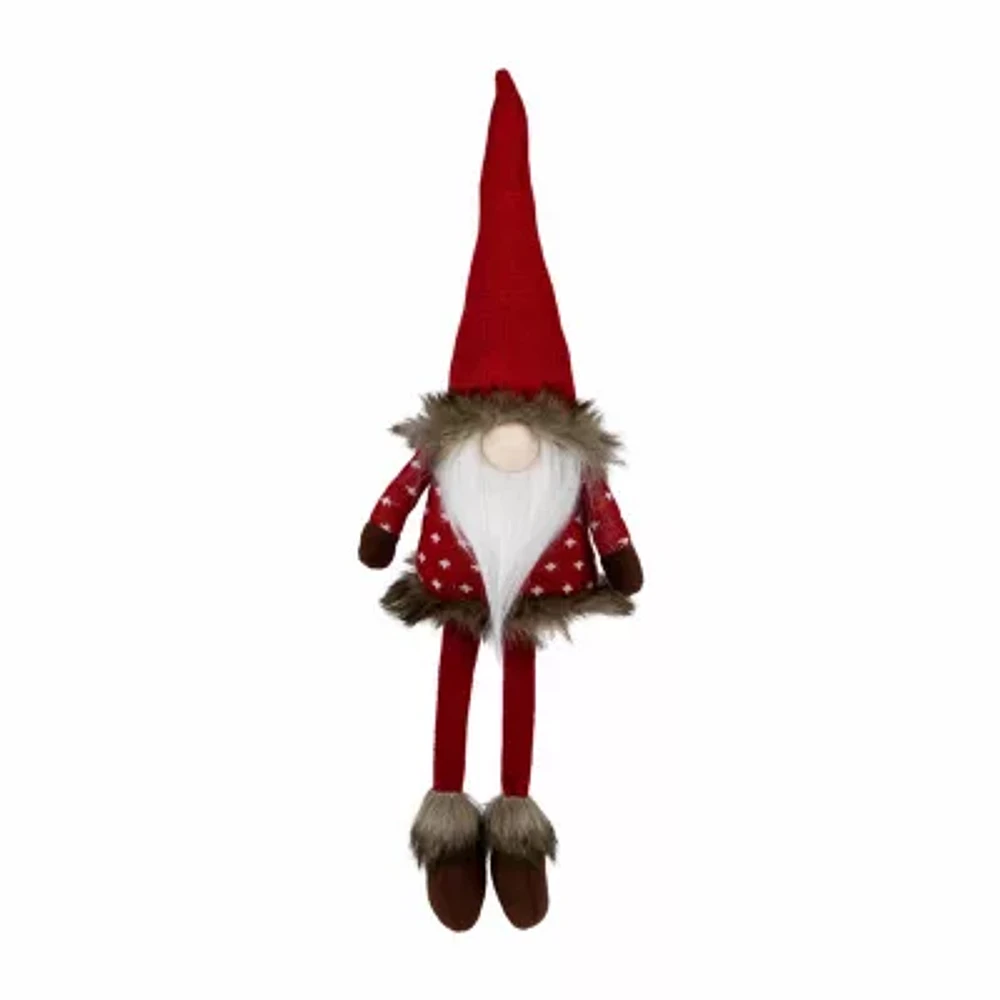 Northlight 22" Plush With Legs Christmas Gnome