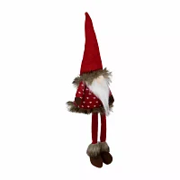 Northlight 22" Plush With Legs Christmas Gnome