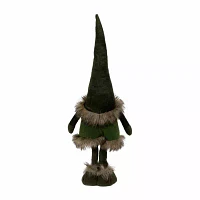 Northlight 19" Plush Faux Fur Christmas Gnome