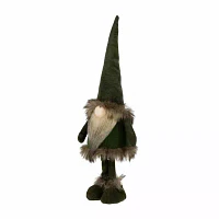 Northlight 19" Plush Faux Fur Christmas Gnome