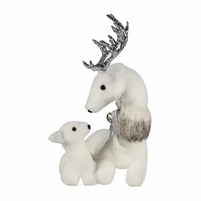 Northlight Reindeer Mom And Calf Christmas Tabletop Decor