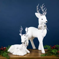 Northlight Reindeer Mom And Calf Christmas Tabletop Decor