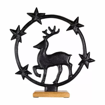 Northlight Star Bright Metal Reindeer Christmas Tabletop Decor