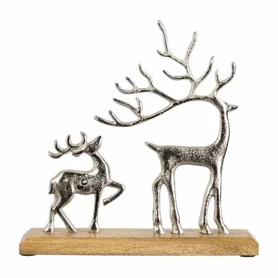 Northlight "10.25"" Reindeer And Metal" Christmas Tabletop Decor