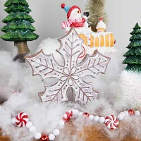 Northlight White Snowflake Christmas Tabletop Decor