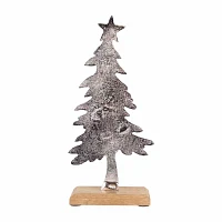 Northlight Embossed Swaying Metal Christmas Tabletop Tree