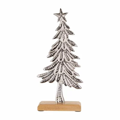 Northlight Embossed Swaying Metal Christmas Tabletop Tree