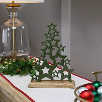 Northlight 11" Stars Metal Christmas Tabletop Tree