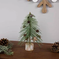 Northlight 8.5" Brush On Base Christmas Tabletop Tree