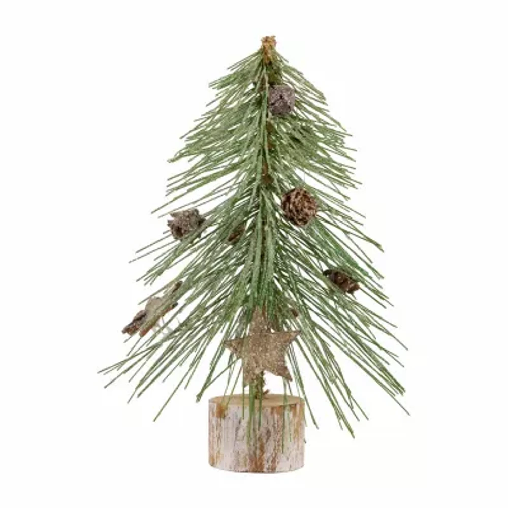 Northlight 8.5" Brush On Base Christmas Tabletop Tree