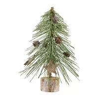 Northlight 8.5" Brush On Base Christmas Tabletop Tree