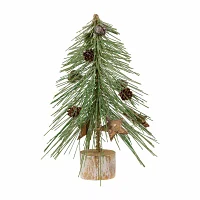 Northlight 8.5" Brush On Base Christmas Tabletop Tree