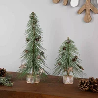 Northlight 8.5" Brush On Base Christmas Tabletop Tree