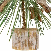 Northlight 8.5" Brush On Base Christmas Tabletop Tree