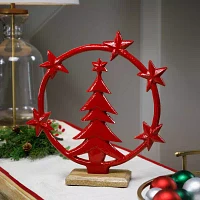 Northlight Star Bright Metal Christmas Tabletop Tree