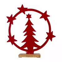 Northlight Star Bright Metal Christmas Tabletop Tree